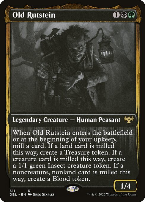 Old Rutstein (DBL) (#511) - MTG Pirulo