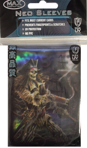 Max Protection Pirate Skeleton Large Sleeves - MTG Pirulo Max Protection Pirate Skeleton Large Sleeves - MTG Pirulo