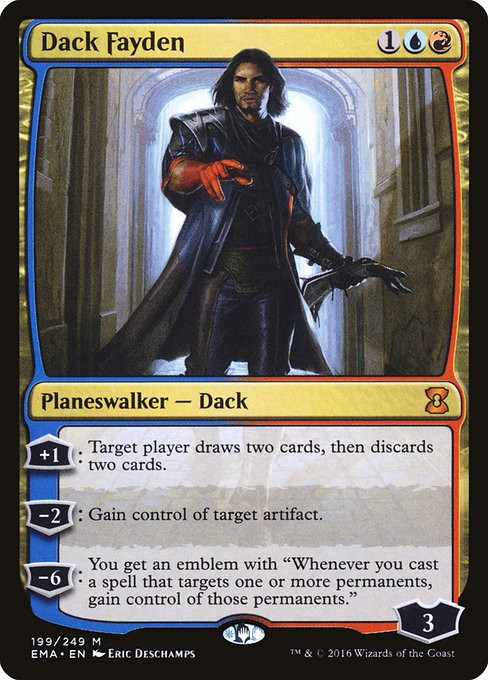 MTG foil ダク•フェイデン　MED RNA Dack Fayden Dack Fayden (EMA) (#199) - MTG Pirulo