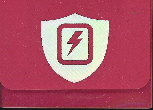 Max Protection Horizontal Red Lightning Bolt Deck Box - MTG Pirulo