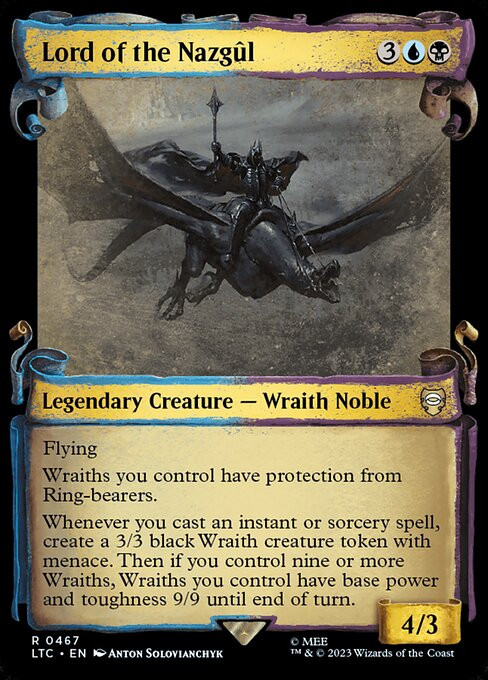 Lord of the Nazgûl (LTC) (Silver Foil) (Showcase) (#467) - MTG Pirulo
