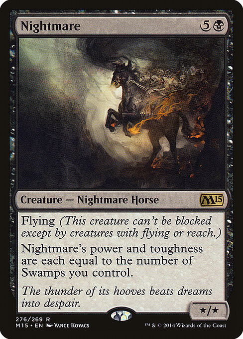 Nightmare (M15) (#276) - MTG Pirulo