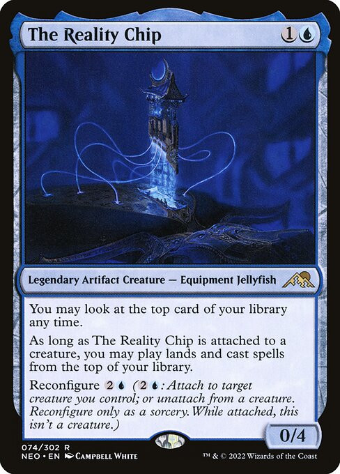The Reality Chip (NEO) (Foil) (#74) - MTG Pirulo