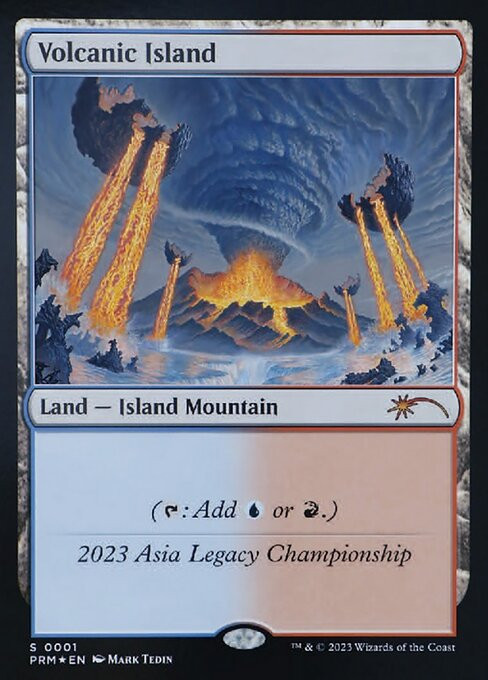 MTG Volcanic  ボルカニックアイランド 2枚セット(黄) MTG専門店|東京MTG】MTGカード・アート通販サイト