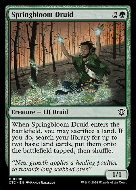 Springbloom Druid (OTC) (#208)