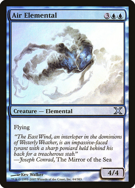 Air Elemental (10E) (Foil) (#64★)
