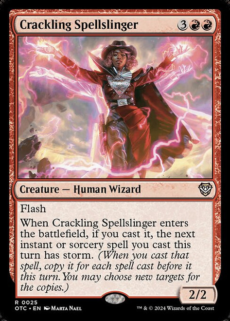 Crackling Spellslinger (OTC) (#25)