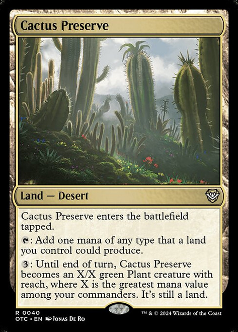 Cactus Preserve (OTC) (#40)