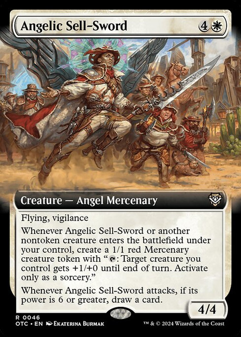 Angelic Sell-Sword (OTC) (Extended Art) (#46)