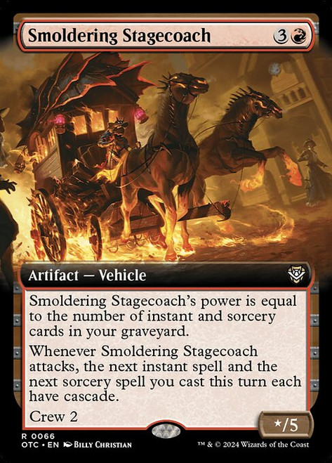 Smoldering Stagecoach (OTC) (Extended Art) (#66)