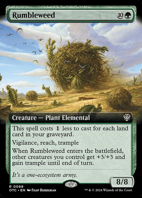 Rumbleweed (OTC) (Extended Art) (#68)