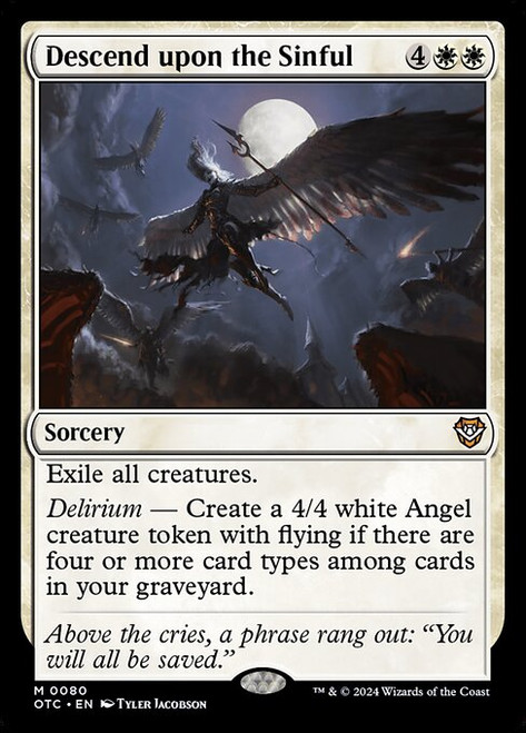 Descend upon the Sinful (OTC) (#80)