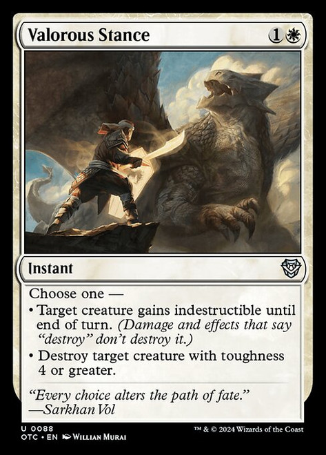Valorous Stance (OTC) (#88)