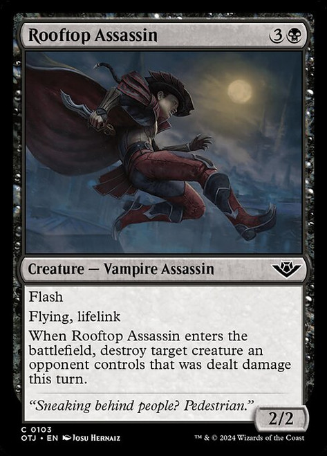 Rooftop Assassin (OTJ) (Foil) (#103)