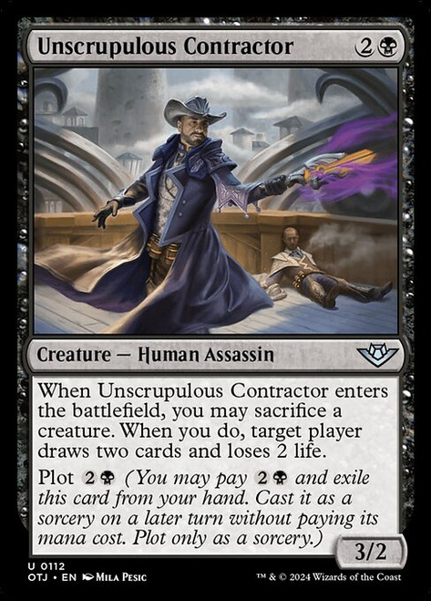 Unscrupulous Contractor (OTJ) (Foil) (#112)