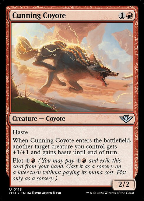 Cunning Coyote (OTJ) (Foil) (#118)
