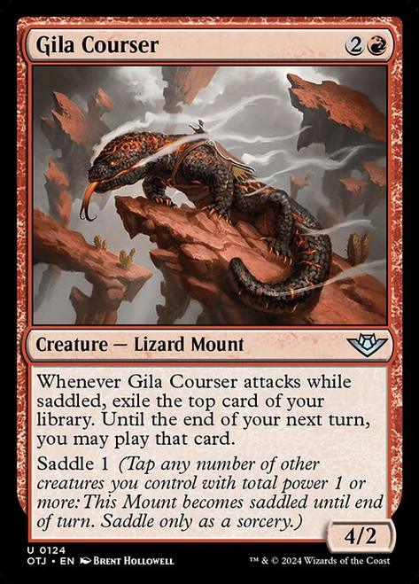 Gila Courser (OTJ) (Foil) (#124)