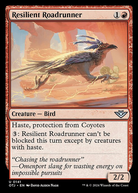 Resilient Roadrunner (OTJ) (Foil) (#141)