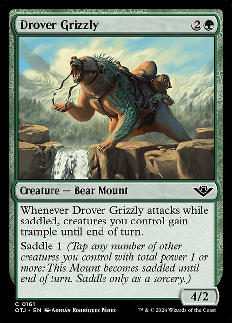 Drover Grizzly (OTJ) (Foil) (#161)