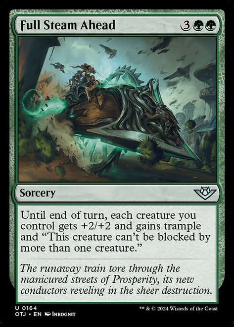 Full Steam Ahead (OTJ) (Foil) (#164)