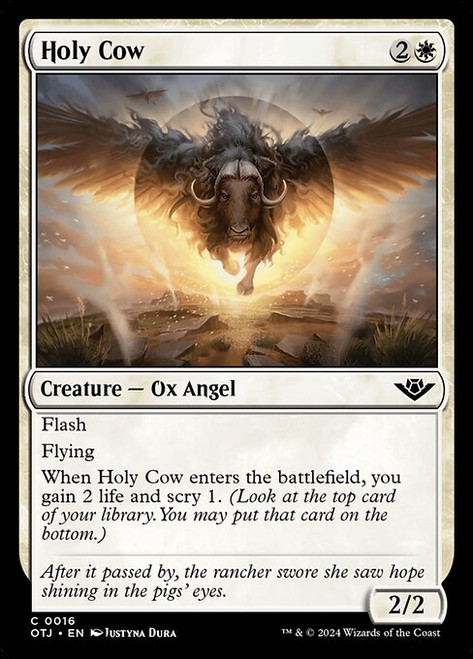 Holy Cow (OTJ) (Foil) (#16)