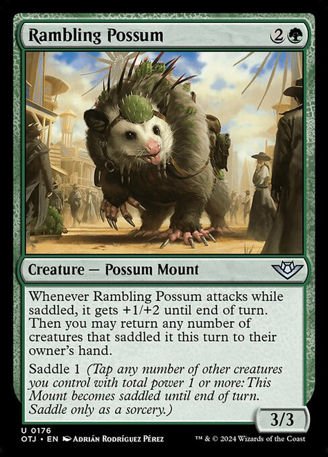 Rambling Possum (OTJ) (Foil) (#176)