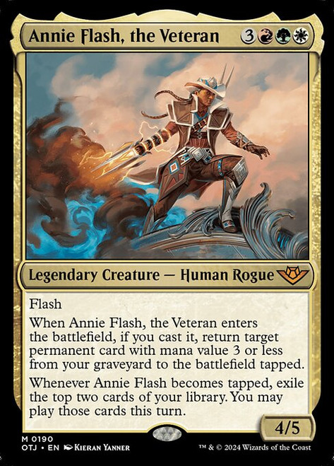 Annie Flash, the Veteran (OTJ) (Foil) (#190)