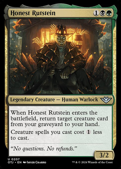 Honest Rutstein (OTJ) (Foil) (#207)
