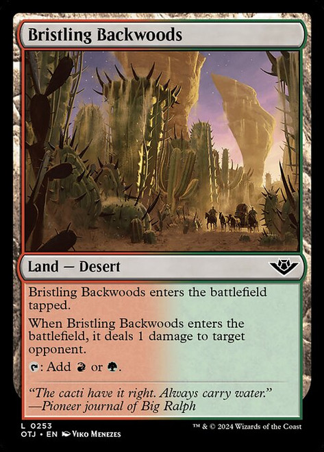 Bristling Backwoods (OTJ) (Foil) (#253)