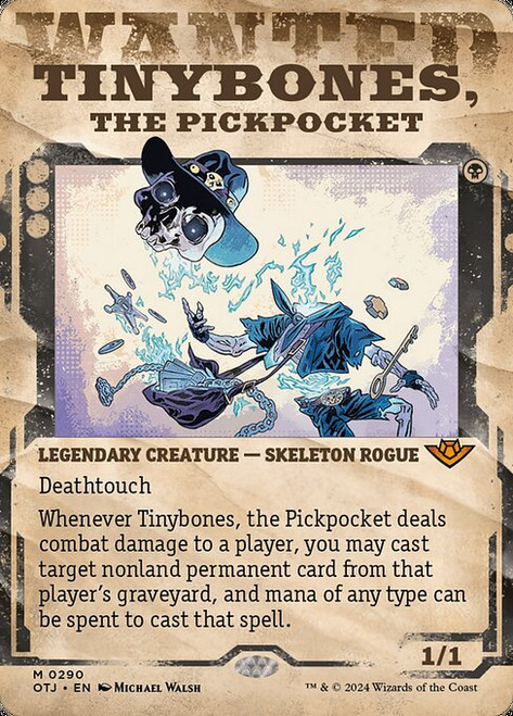 Tinybones, the Pickpocket (OTJ) (Foil) (Showcase) (#290)