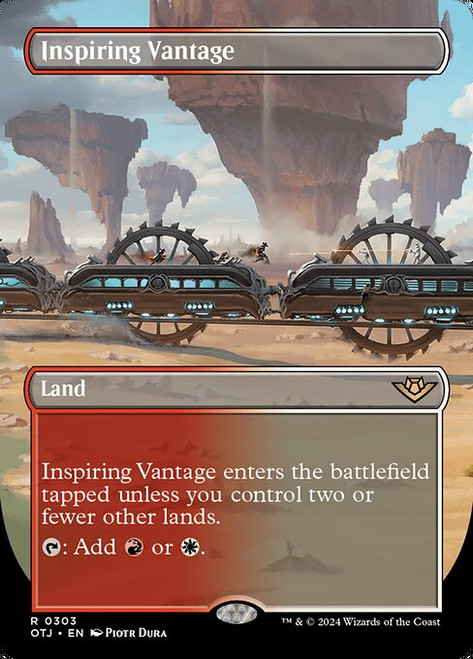 Inspiring Vantage (OTJ) (Foil) (Borderless) (#303)