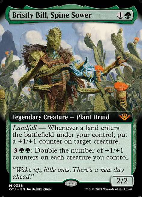 Bristly Bill, Spine Sower (OTJ) (Extended Art) (#338)