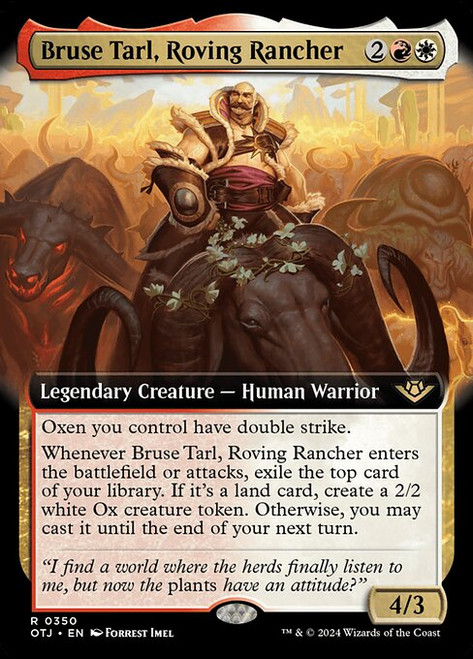 Bruse Tarl, Roving Rancher (OTJ) (Foil) (Extended Art) (#350)