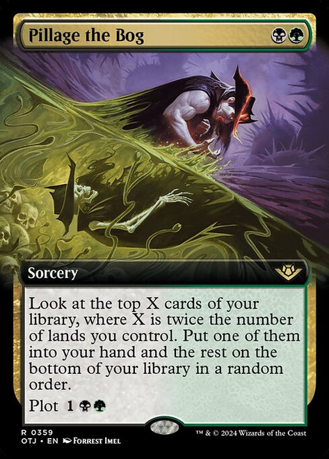 Pillage the Bog (OTJ) (Extended Art) (#359)