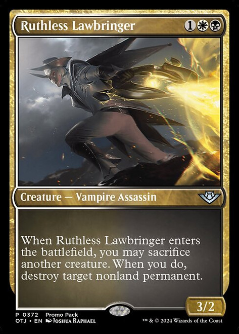 Ruthless Lawbringer (OTJ) (Foil) (#372)