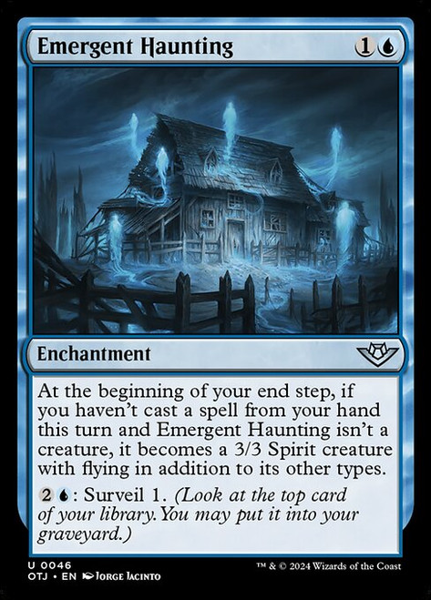 Emergent Haunting (OTJ) (Foil) (#46)