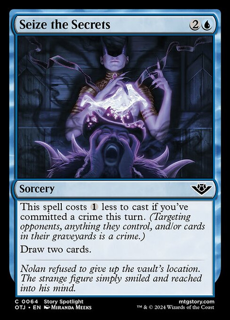 Seize the Secrets (OTJ) (Foil) (#64)