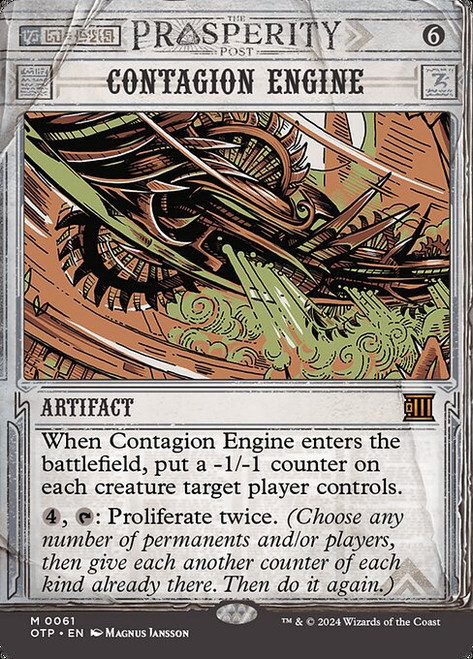 Contagion Engine (OTP) (Foil) (Showcase) (#61)