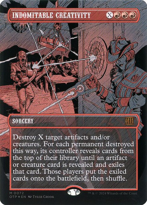 Indomitable Creativity (OTP) (TexturedFoil) (Borderless) (#72)