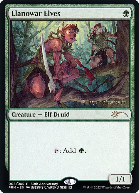 Llanowar Elves (P30H) (Foil) (#5)