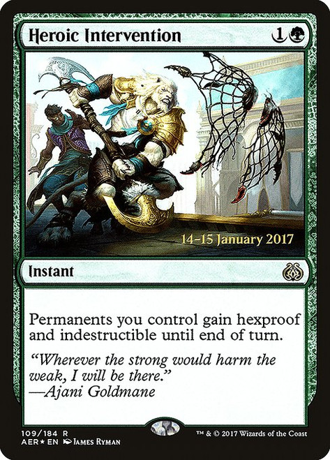Heroic Intervention (PAER) (Foil) (#109s)