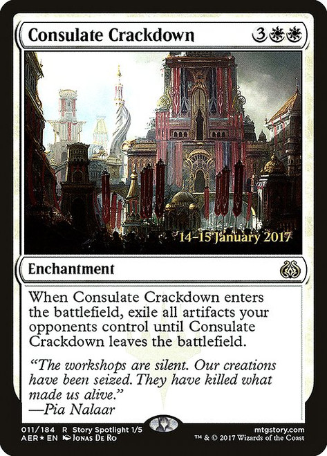 Consulate Crackdown (PAER) (Foil) (#11s)