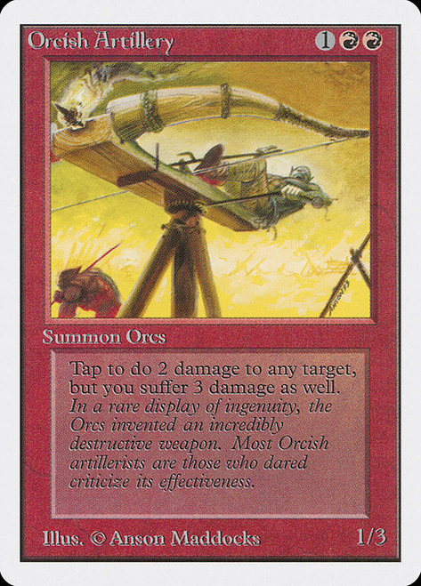 Orcish Artillery (2ED) (#166)
