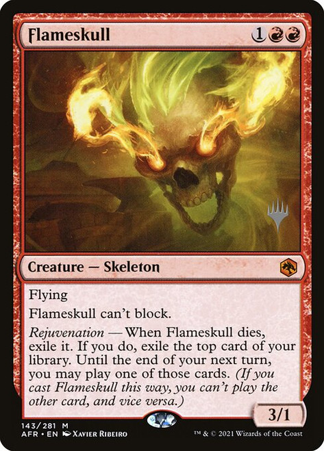Flameskull (PAFR) (#143p)
