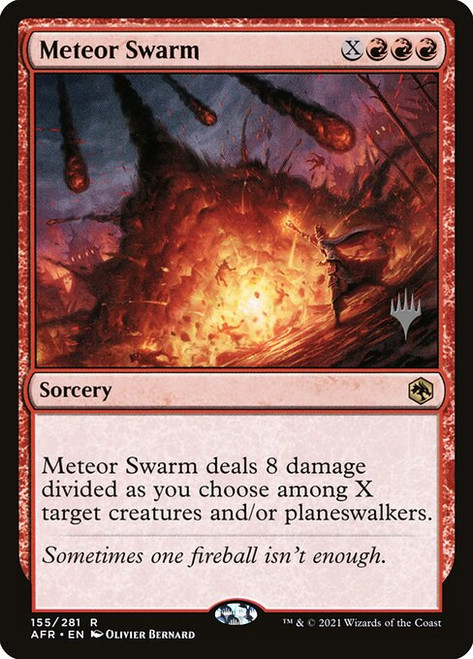 Meteor Swarm (PAFR) (Foil) (#155p)