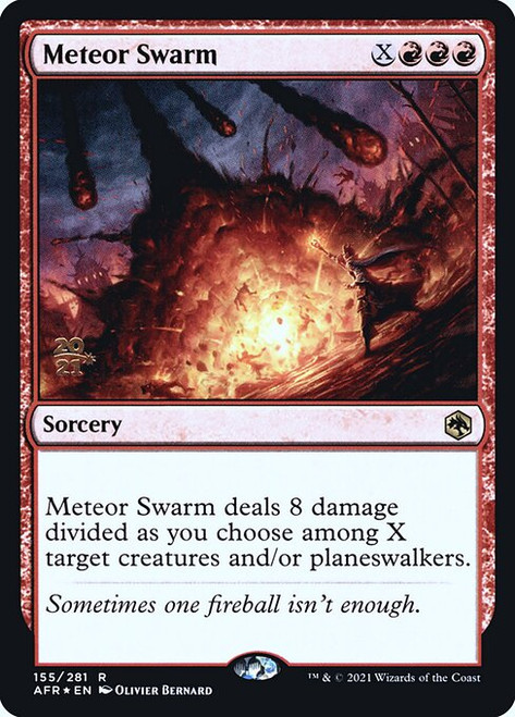 Meteor Swarm (PAFR) (Foil) (#155s)