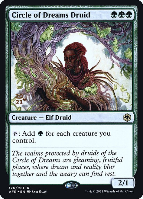 Circle of Dreams Druid (PAFR) (Foil) (#176s)