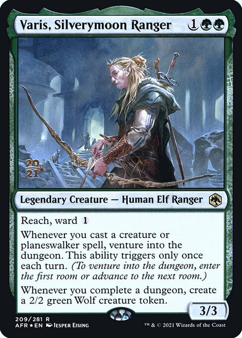 Varis, Silverymoon Ranger (PAFR) (Foil) (#209s)