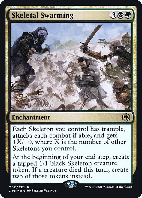 Skeletal Swarming (PAFR) (Foil) (#232s)