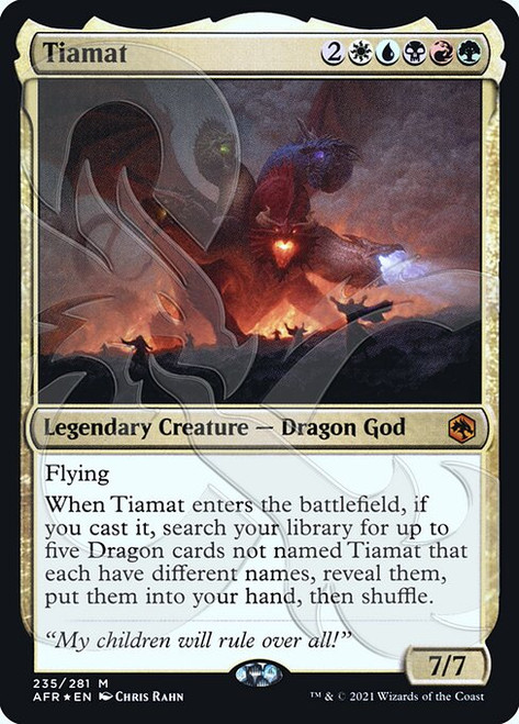 Tiamat (AFR) (#235) - MTG Pirulo